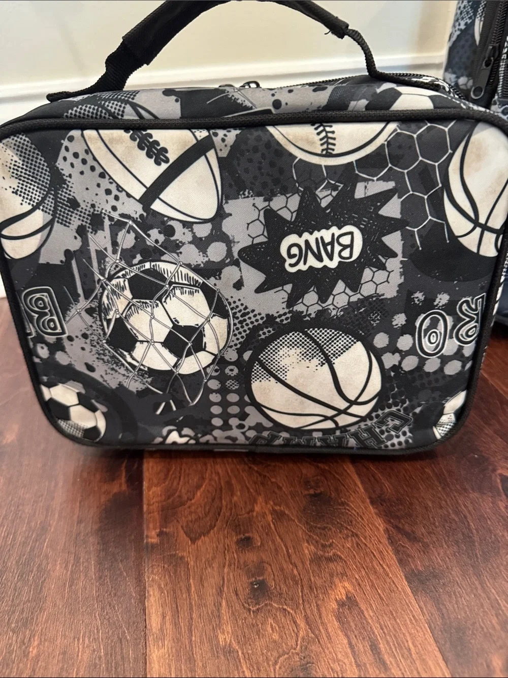 Boys 3-Piece Backpack School Bag Back To School Baseball Lunch Bag & Pencil Case